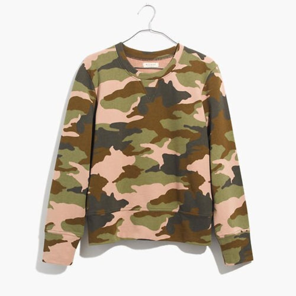 Madewell Camo sweater